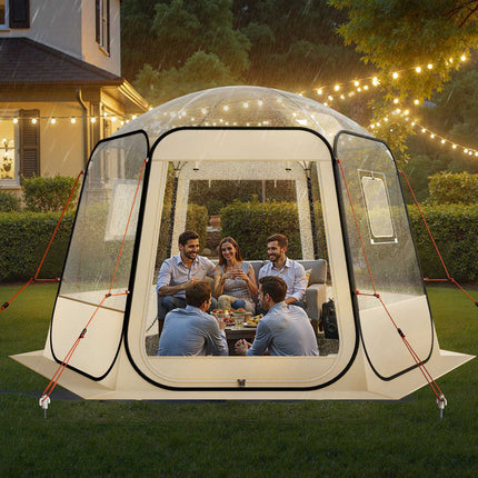 Pop-Up Bubble Tent 3.05 x 2.75 m, Waterproof, UV-Resistant