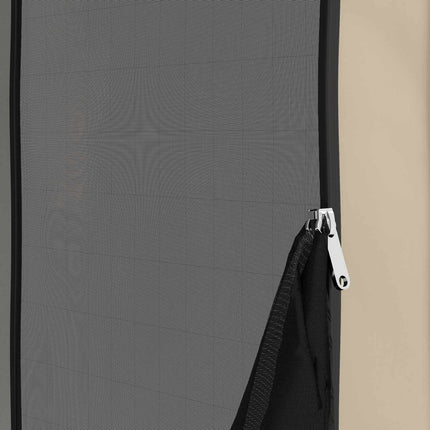 Tente de camping escamotable, portable, protection UPF50+, côtés en filet
