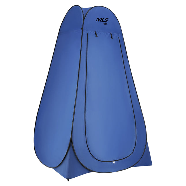 Pop-Up Umkleidezelt, Blau, tragbarer Sichtschutz