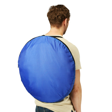 Pop-Up Umkleidezelt, Blau, tragbarer Sichtschutz
