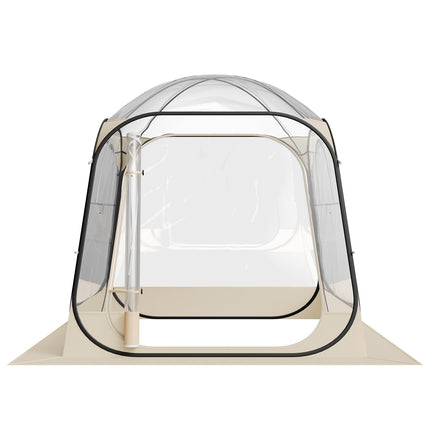 Pop-Up Clear Bubble Sports Tent, 6 ft, 2-4 Persons