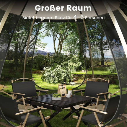 Pavillon pliable en filet pour 4 à 6 personnes, 310 x 270 cm