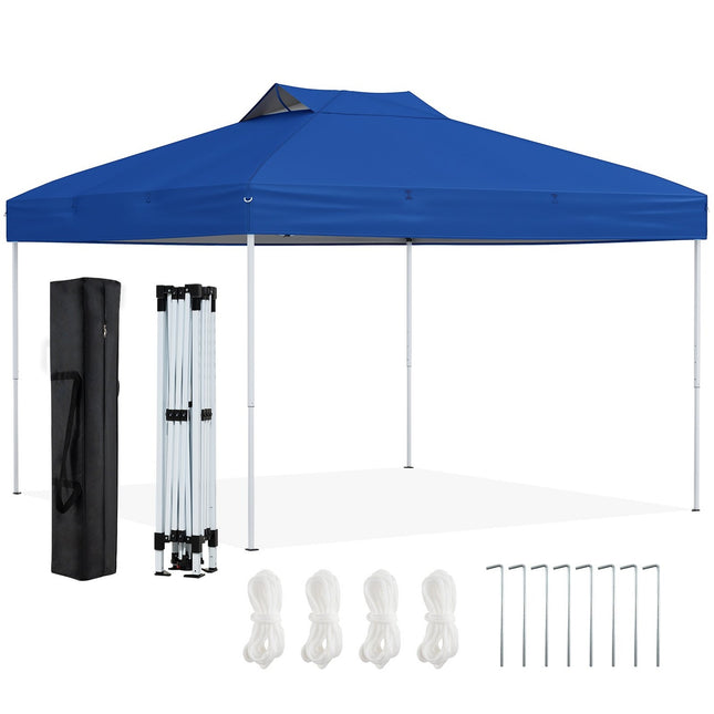 Pavillon Pop-Up, Imperméable UV 50+ Bleu, 3x3m