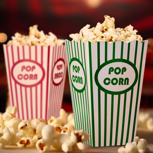Sachets de pop-corn, 50 pièces, 5 couleurs