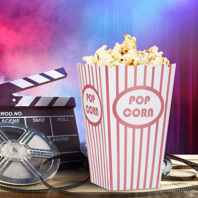 Sachets de pop-corn, 72 pièces, rose