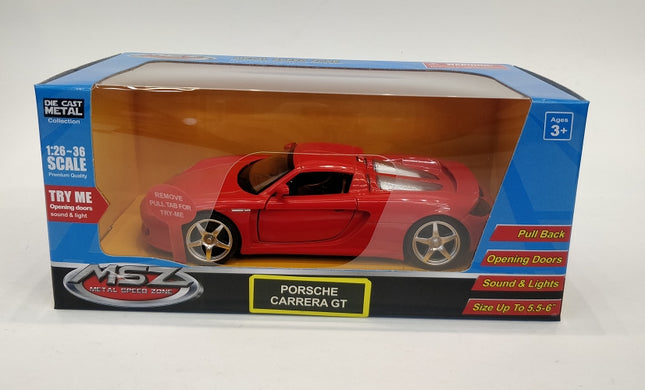 Porsche Carrera GT Die-Cast Modell, Sammlerstück im Maßstab 1:32
