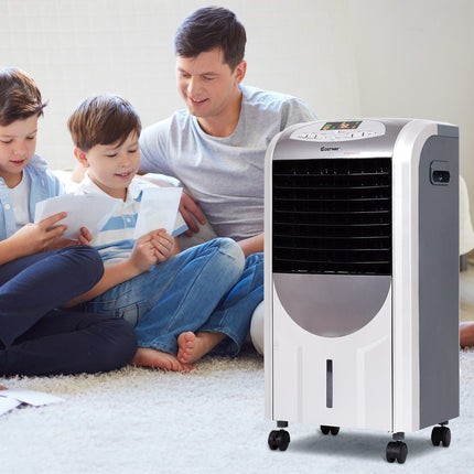 Climatiseur et chauffage portables, réservoir de 7 L, ventilateur à 3 vitesses