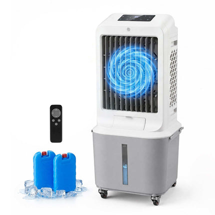 Refroidisseur d'air portable avec télécommande, réservoir de 25 L, 3 vitesses
