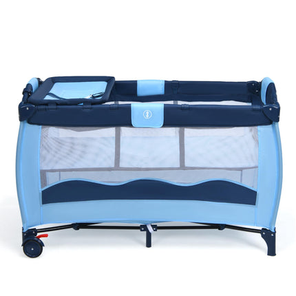 Parc pour bébé portable avec berceau et table à langer