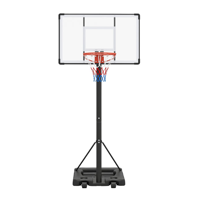 Tragbarer Basketballkorb, höhenverstellbar 1,70–3,05 m, 109 cm Korpus