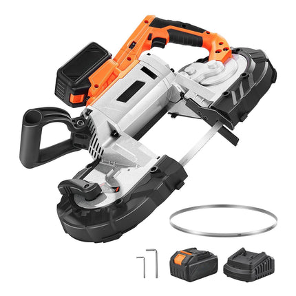 Portable Cordless Band Saw, 20V 5 In Depth, 4.0Ah
