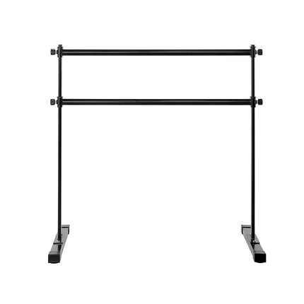 Portable Double Ballet Barre, Height Adjustable, 350 lb