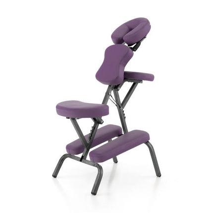 Tragbarer, zusammenklappbarer Massagestuhl, höhenverstellbar, Tasche