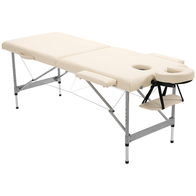Table de massage pliante portable avec appui-tête, 186 x 71 x 83 cm