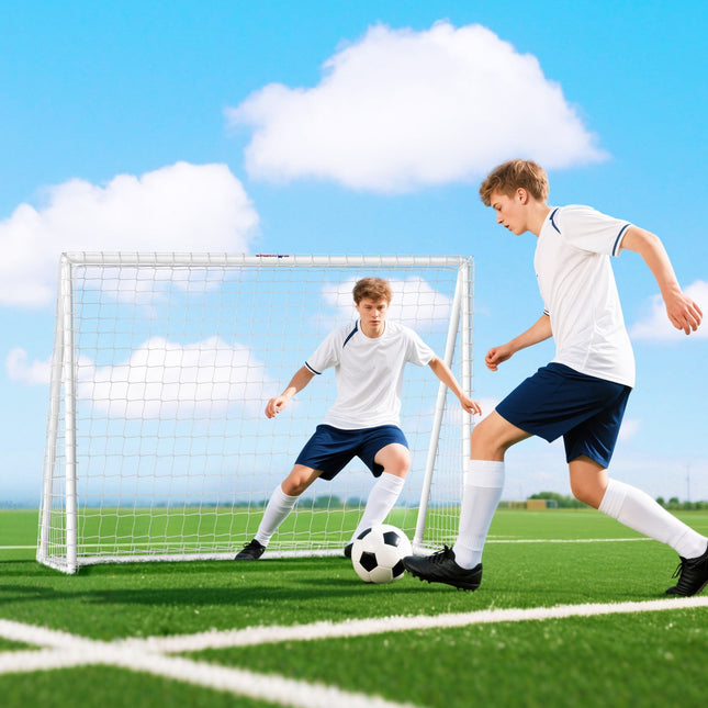 Tragbares Garten-Fußballtor – wetterfest, einfacher Aufbau