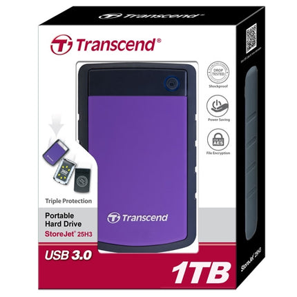 Tragbare Festplatte StoreJet 2,5" 1TB USB 3.1 Gen 1 Lila