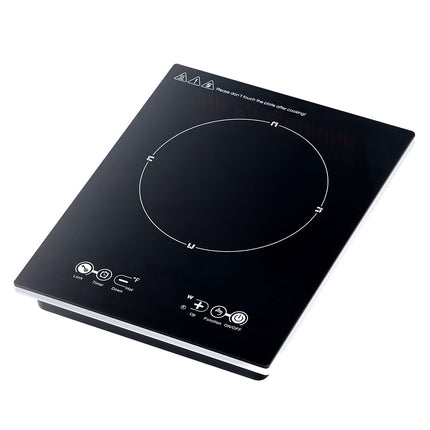 Portable Induction Cooktop 2200W, 11 Temp, 3H Timer, Child Lock