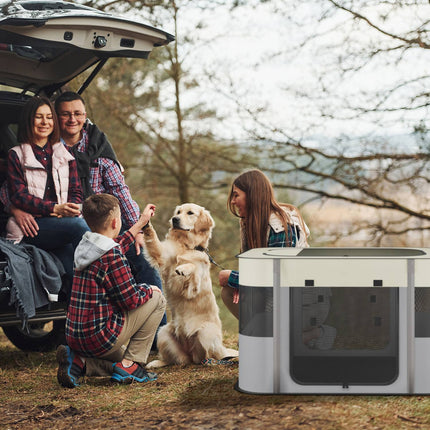 Parc portable pour chats et chiens, usage intérieur/extérieur