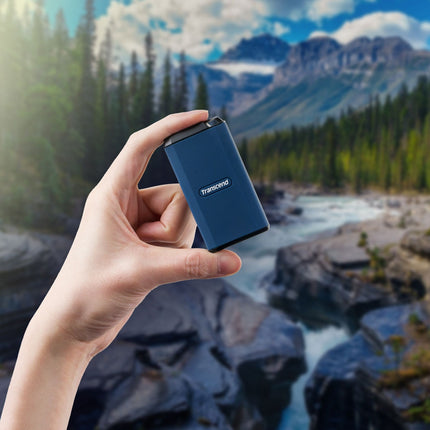 Tragbare SSD ESD410C USB-C 2 TB 20 Gbit/s (R2000/W2000 Mb/s) IPX5