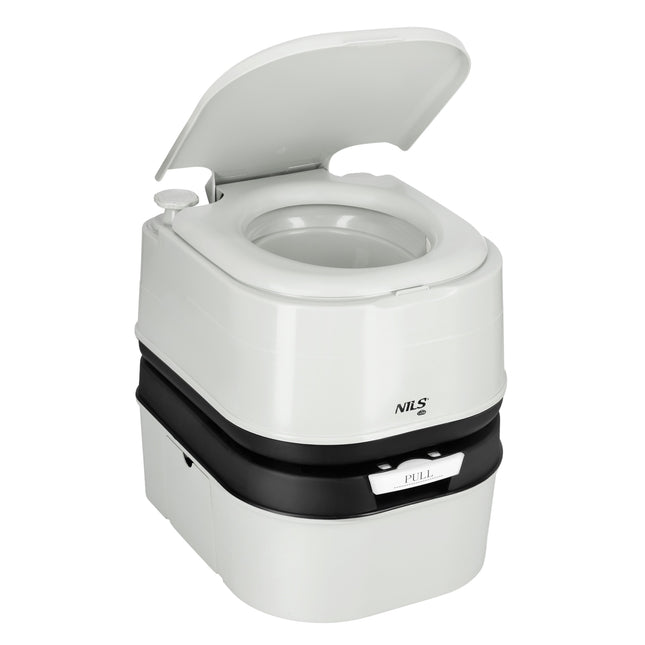 Toilettes de voyage portables, capacité de 24 L