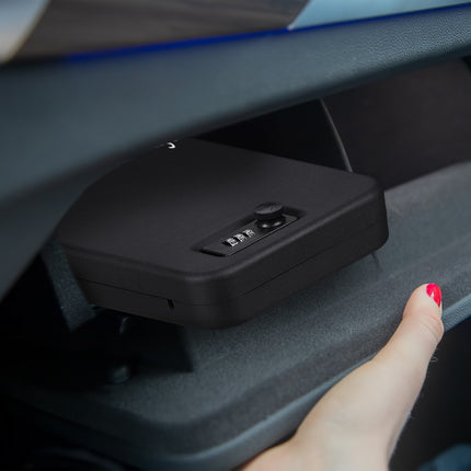 Coffre-fort portable avec serrure à combinaison