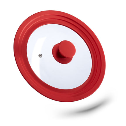 Couvercle de casserole 20-24 cm avec bord en silicone