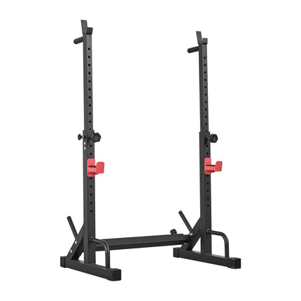 Power Cage Squat Rack – Adjustable Height, 550 lb Capacity