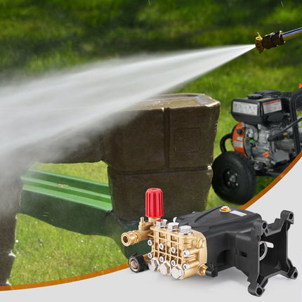Pressure Washer Pump, 1 in Horizontal Shaft, 4000 PSI, 4.0 GPM, 5 Nozzles