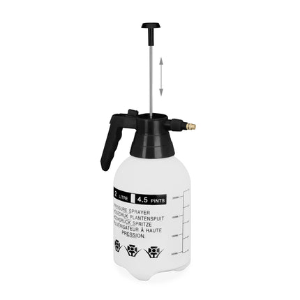 Pulvérisateur à pression 2 litres noir