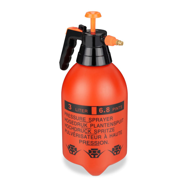 Pulvérisateur à pression 3 litres orange