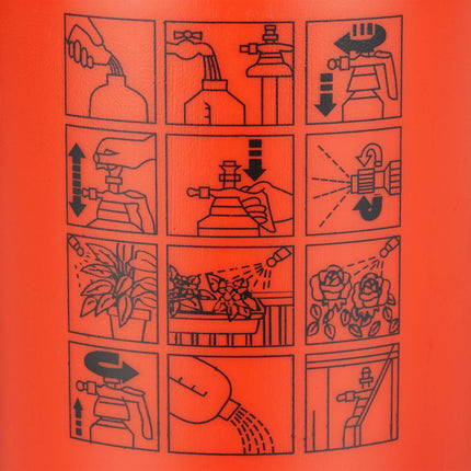 Pulvérisateur à pression 3 litres orange
