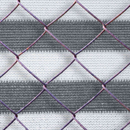 Protection de la vie privée 1,8 m gris-blanc