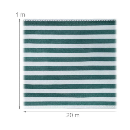 Privacy protection 1 m green-white