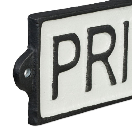 Privatschild "Privat"
