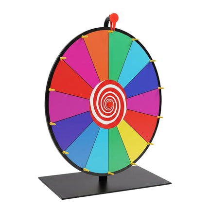 Roue de la fortune avec support, 60 cm – Multicolore