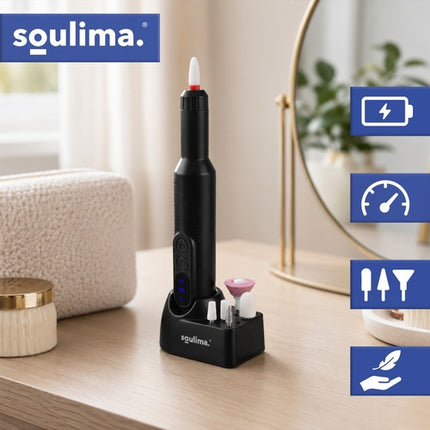 Professioneller kabelloser Nagelfräser, 18000 U/min USB-C Set