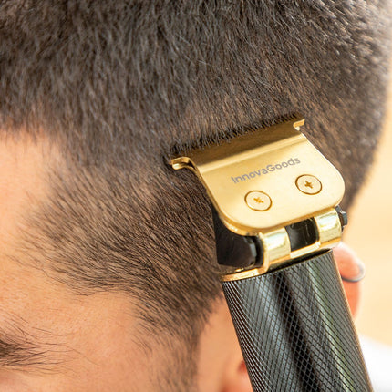 Professioneller wiederaufladbarer Haarschneider mit Zubehör Triher InnovaGoods