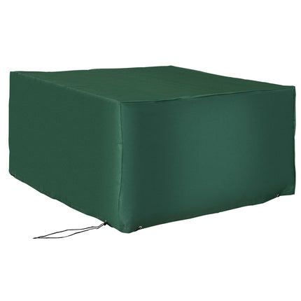 Housse De Protection Pour Salon De Jardin 600D Oxford Vert 135 X 135 X 75 Cm