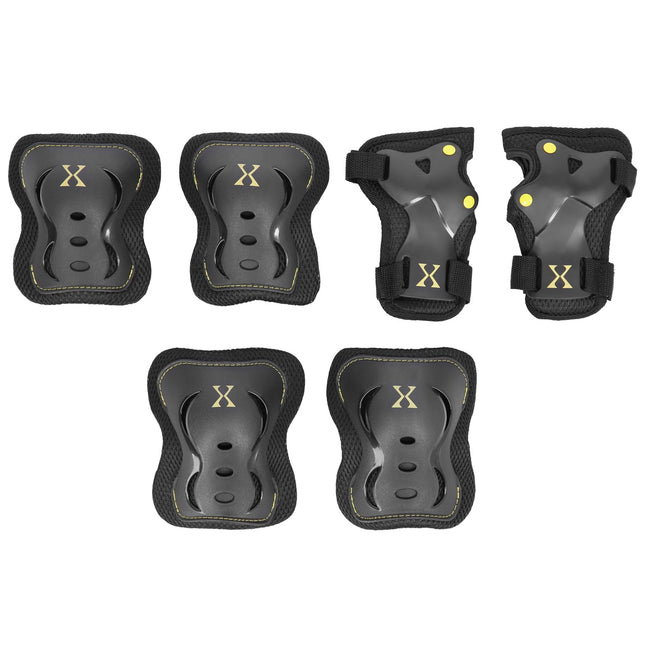 Ensemble de protection, taille XL, noir-jaune