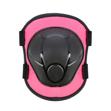 Protective Pad Set, Dark Pink, Size M