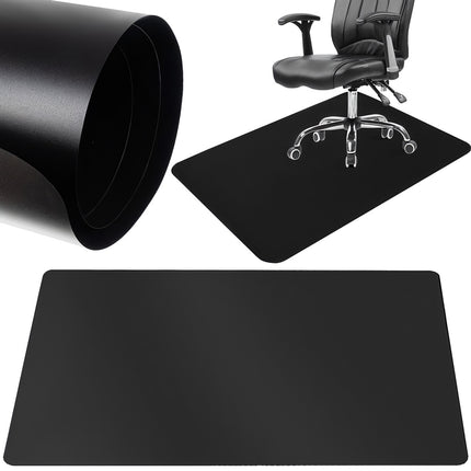 Stuhlschutzmatte 90x130cm RUHHY - schwarz 