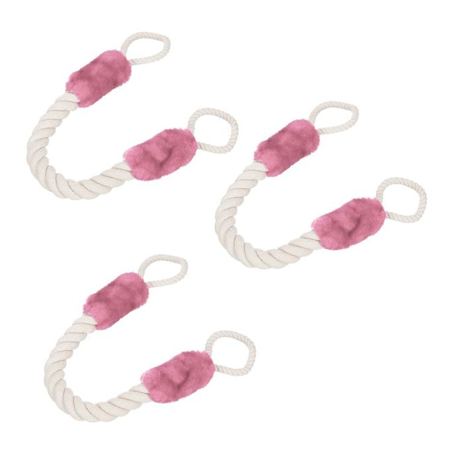 Schutzclip für Türkordel 3er Set rosa