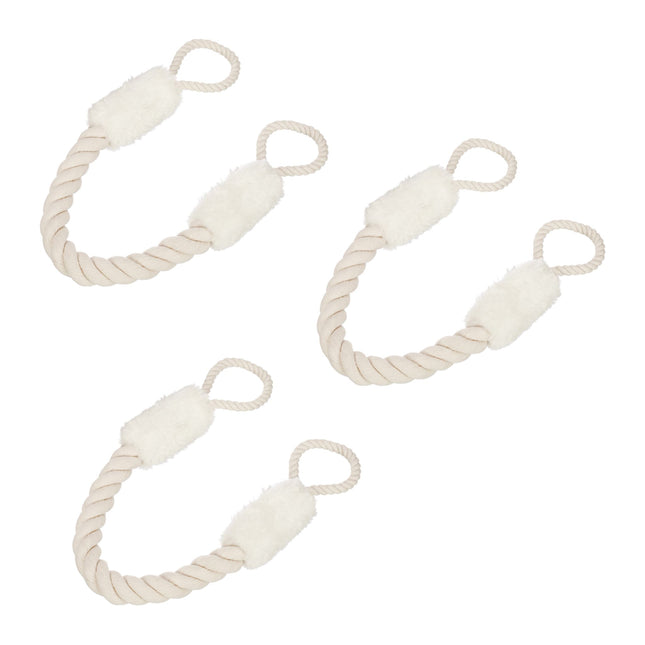 Schutzclip für Türkordel 3er Set weiß