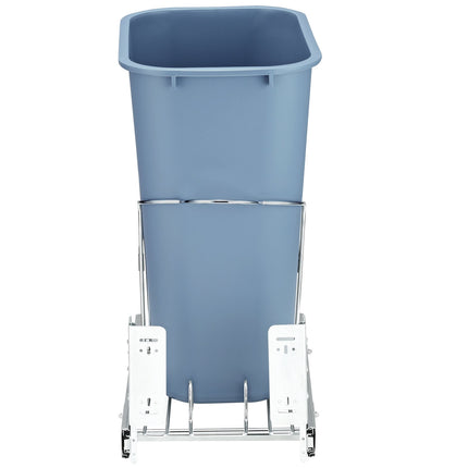Pull-Out Trash Can, 35L Under-Cabinet, Door Mount, 110 lb
