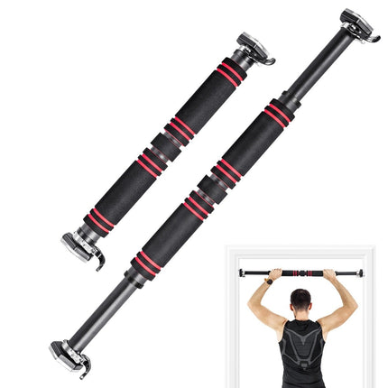 Klimmzugstange für Türrahmen, rutschfeste Schaumstoffgriffe, 65-100 cm