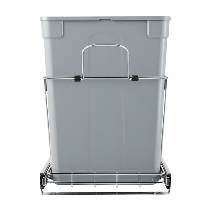 Pullout Under-Sink Trash Can, Dual 35 Qt Sliding Bins