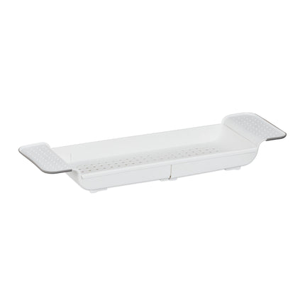 Étagère coulissante pour baignoire