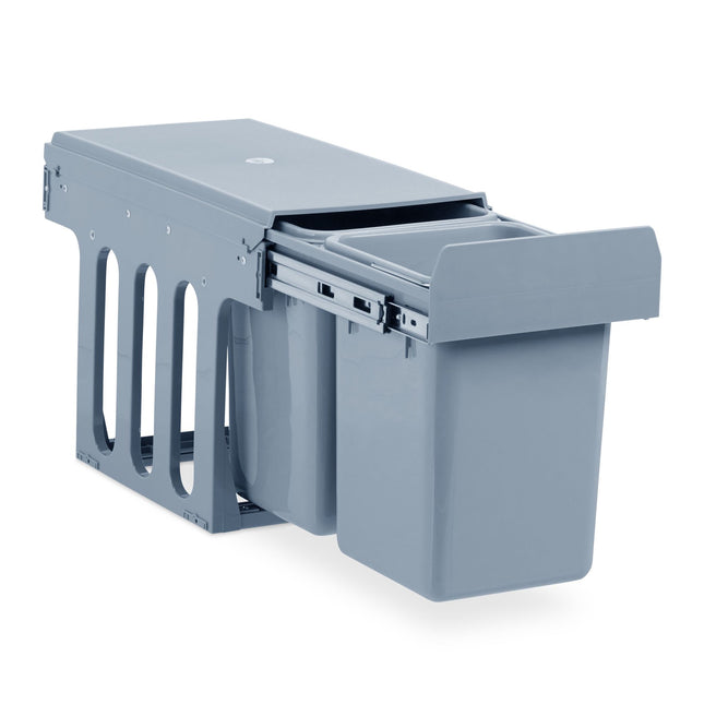 Tri sélectif extractible 2 poubelles