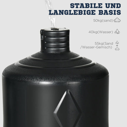 Freistehender, verstellbarer Boxsack – Heimtraining für Erwachsene 178–207 cm