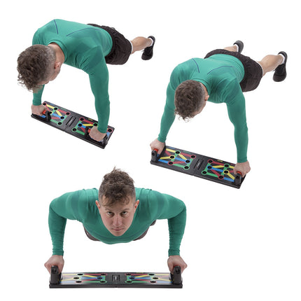 Planche de pompes à positions multiples